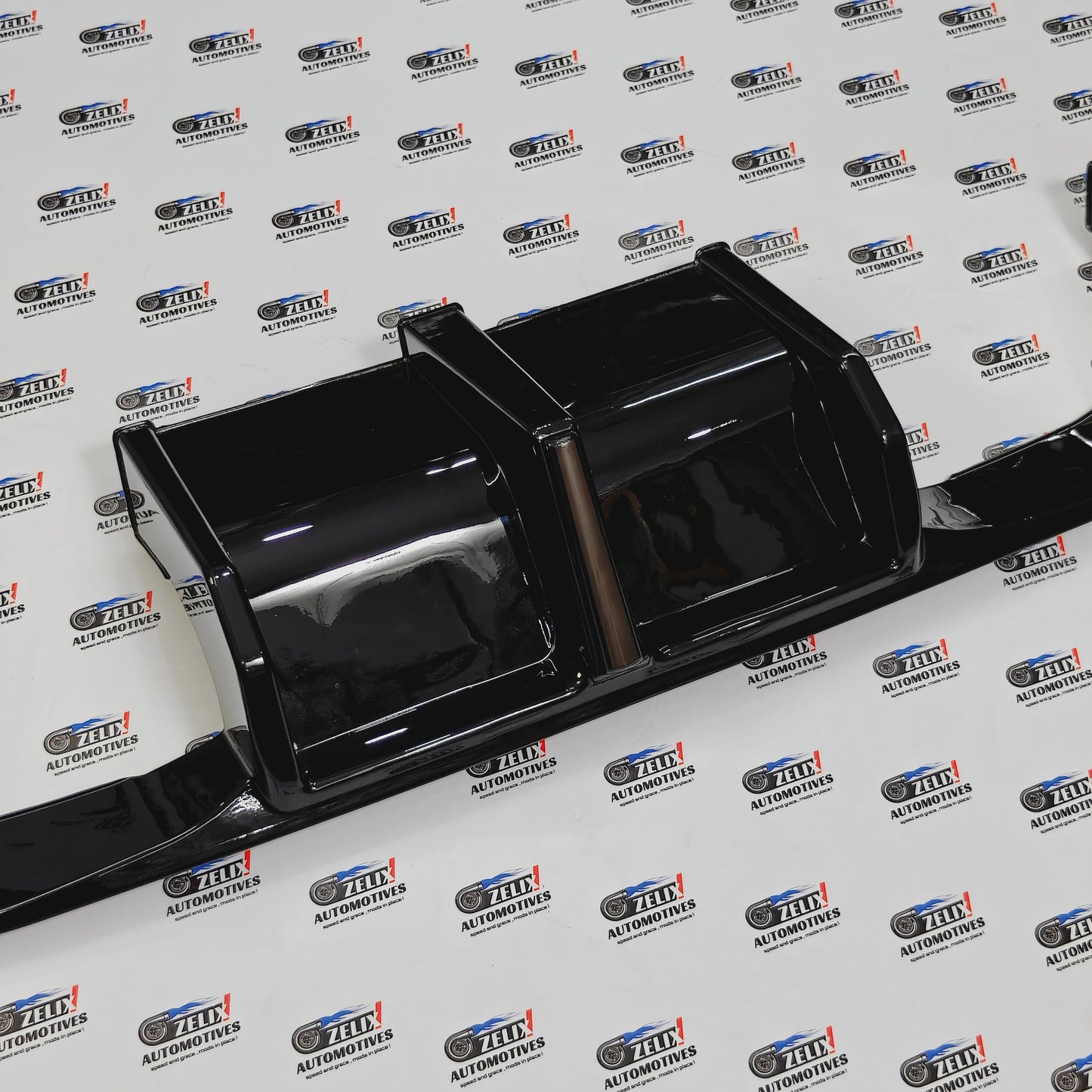 Rear Diffuser For BMW 3-Series F30 Smoke Brake Light