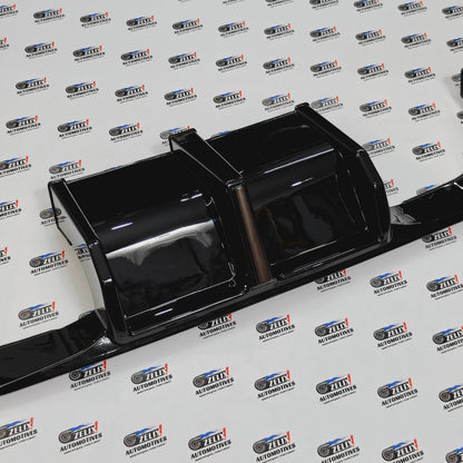 Rear Diffuser For BMW 3-Series F30 Smoke Brake Light