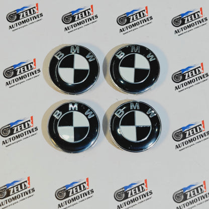 BMW Wheel Center Caps Set of 4 | Outer Diameter (68mm)