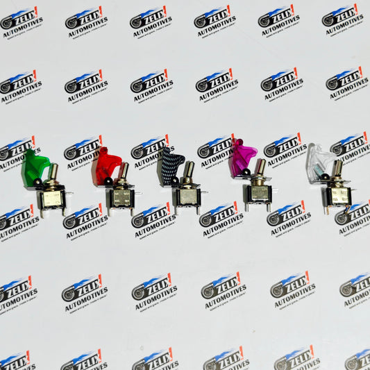 Toggle Switch – Universal  Aircraft Style ON/OFF Switch in Multiple Colors