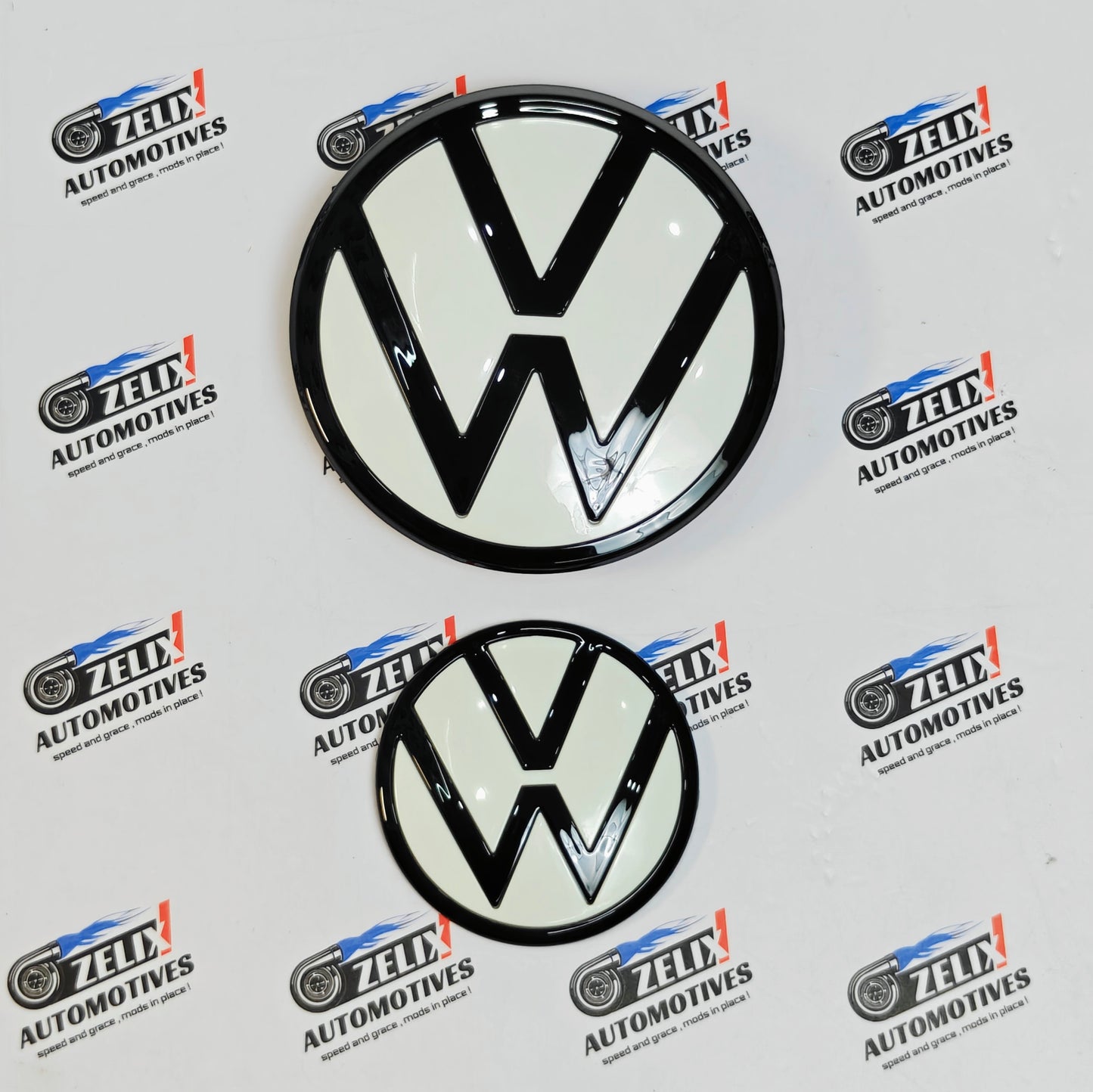 VW Virtus Replacement Logo Set | Front & Rear