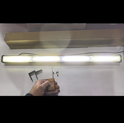 Remote Controlled 3-in-1 Bar Flasher | 24-Inch COB LED Light Bar