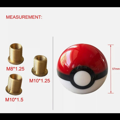 Pokémon Themed Car Gear Knob | Universal Fit Shift Knob