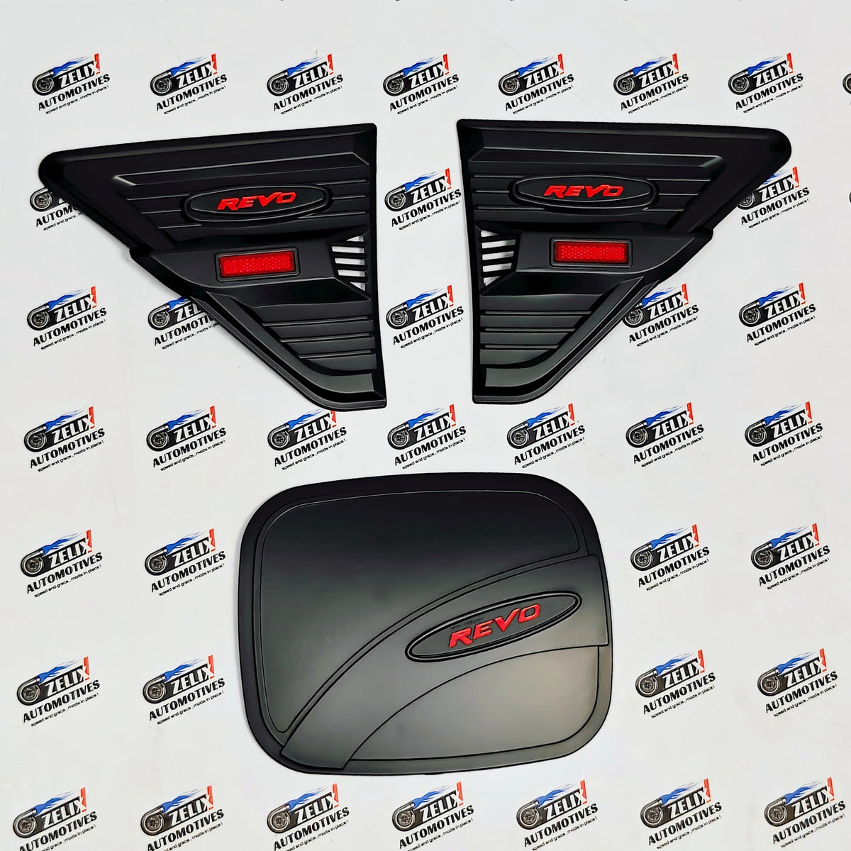 Toyota Hilux Revo Edition Exterior Styling Kit | Matte Black Finish