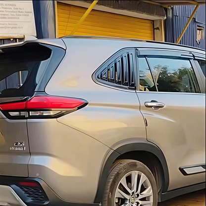 Toyota Hycross Window Louvers | Sporty Appearance Glossy Black Finish Fits 2022+ Models