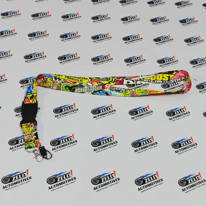 Street Culture & Graffiti Designs Key Chain Strap