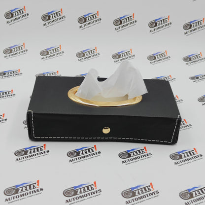 Car Tissue Box | Leather Finish