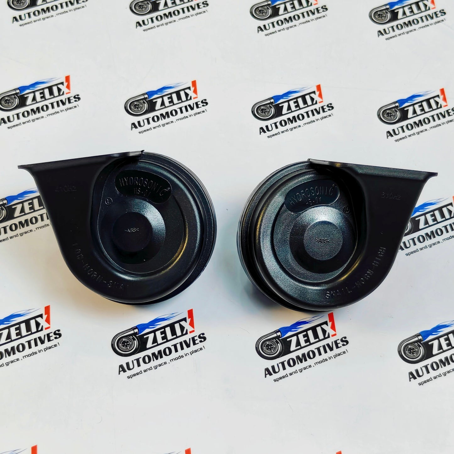 Hydrosonic Copper Coil Trumpet Horn Set Model-HS-01 | Universal Aftermarket Fitment