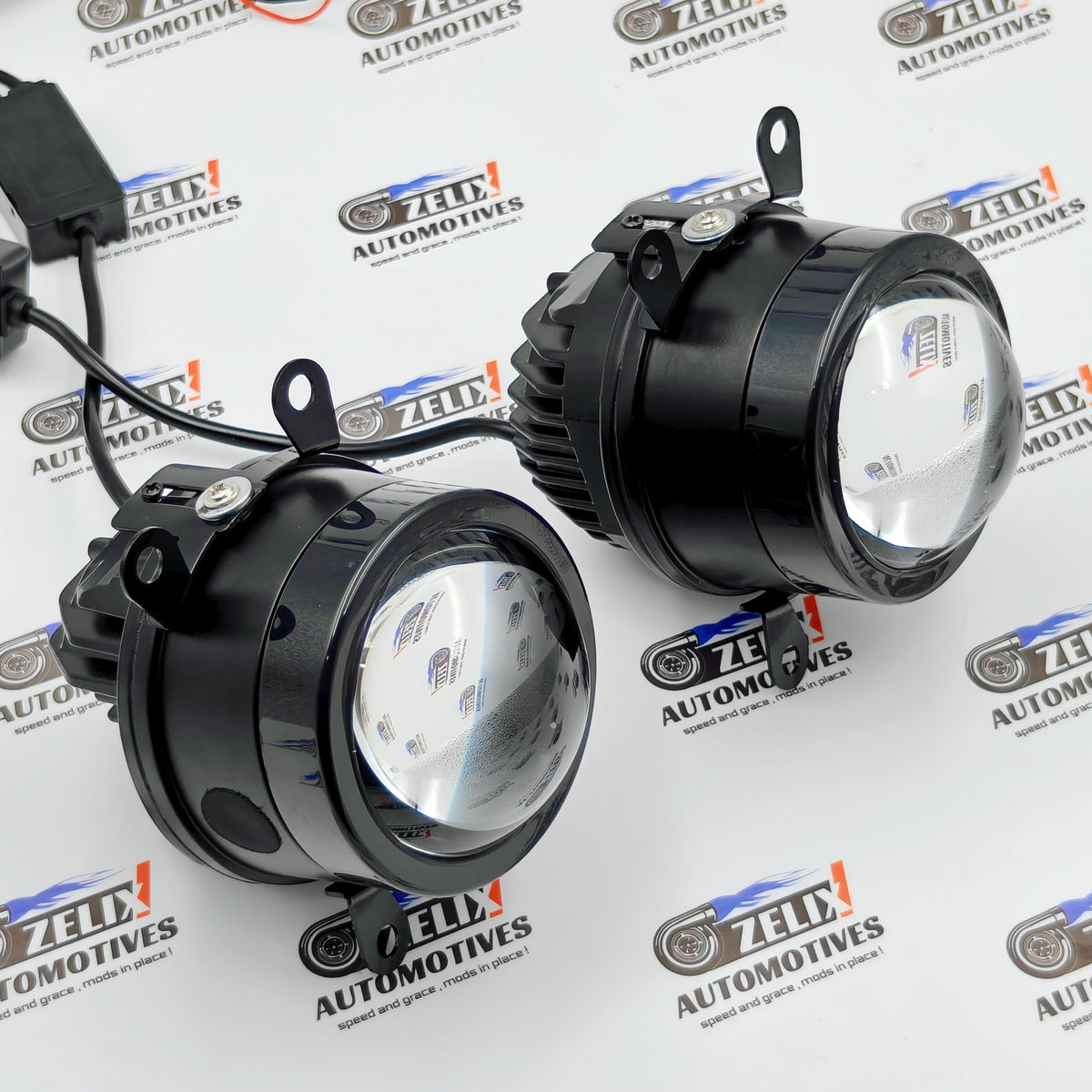 BEON Bi-LED Tri-Color Projector Fog Lights (400W)