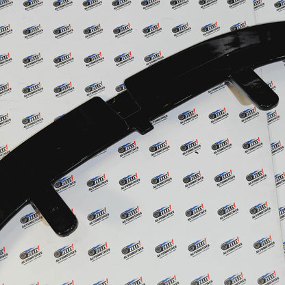 Universal Hatchback V-Cut Style Rear Spoiler | Premium Glossy Black Finish