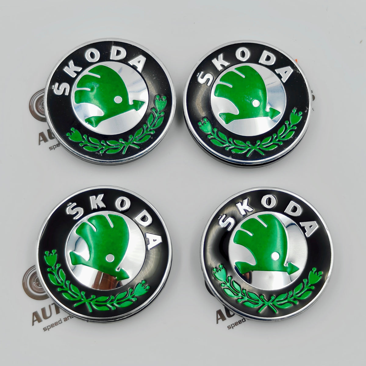 Skoda Wheel Caps | Outer Diameter 55-mm