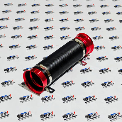 Flexible Cold Air Intake Pipe | 3-Inch High-Flow Performance Tube | Universal Fit