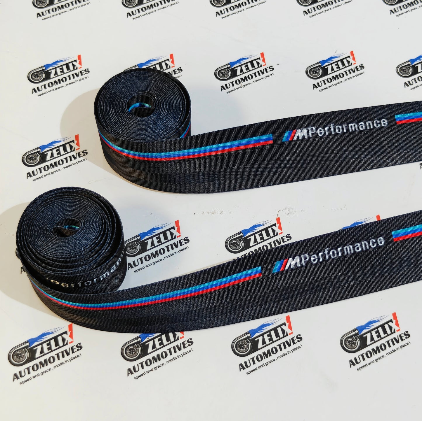 BMW M-Style Seat Belts (Pair) | Universal Fit