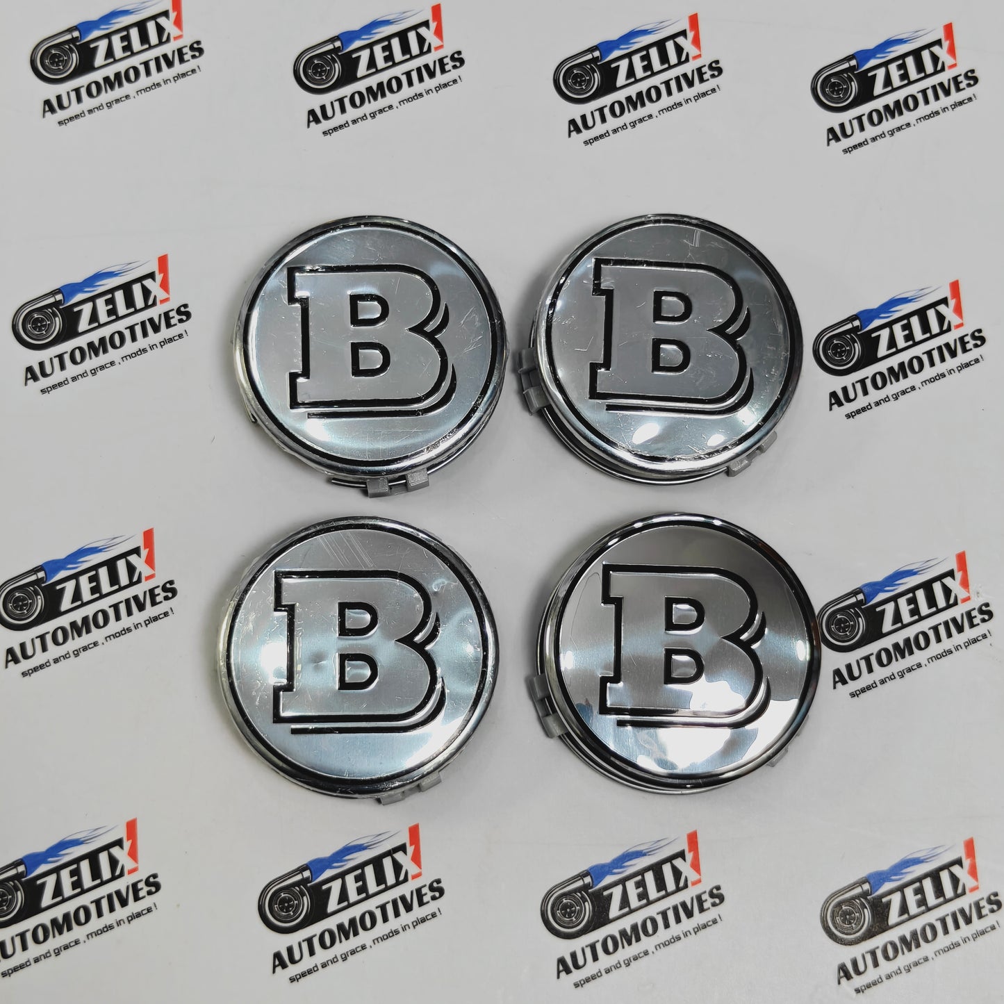 Mercedes Benz Brabus Wheel Caps | Outer Diameter 76.6-mm