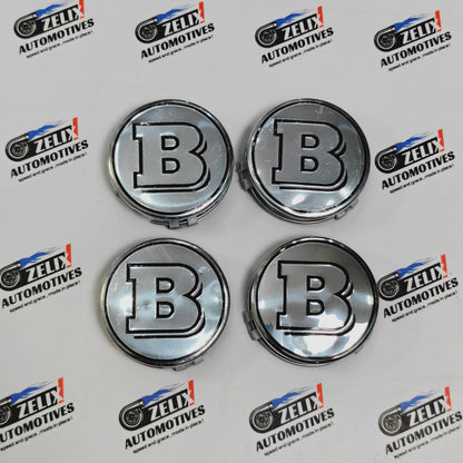 Mercedes Benz Brabus Wheel Caps | Outer Diameter 76.6-mm