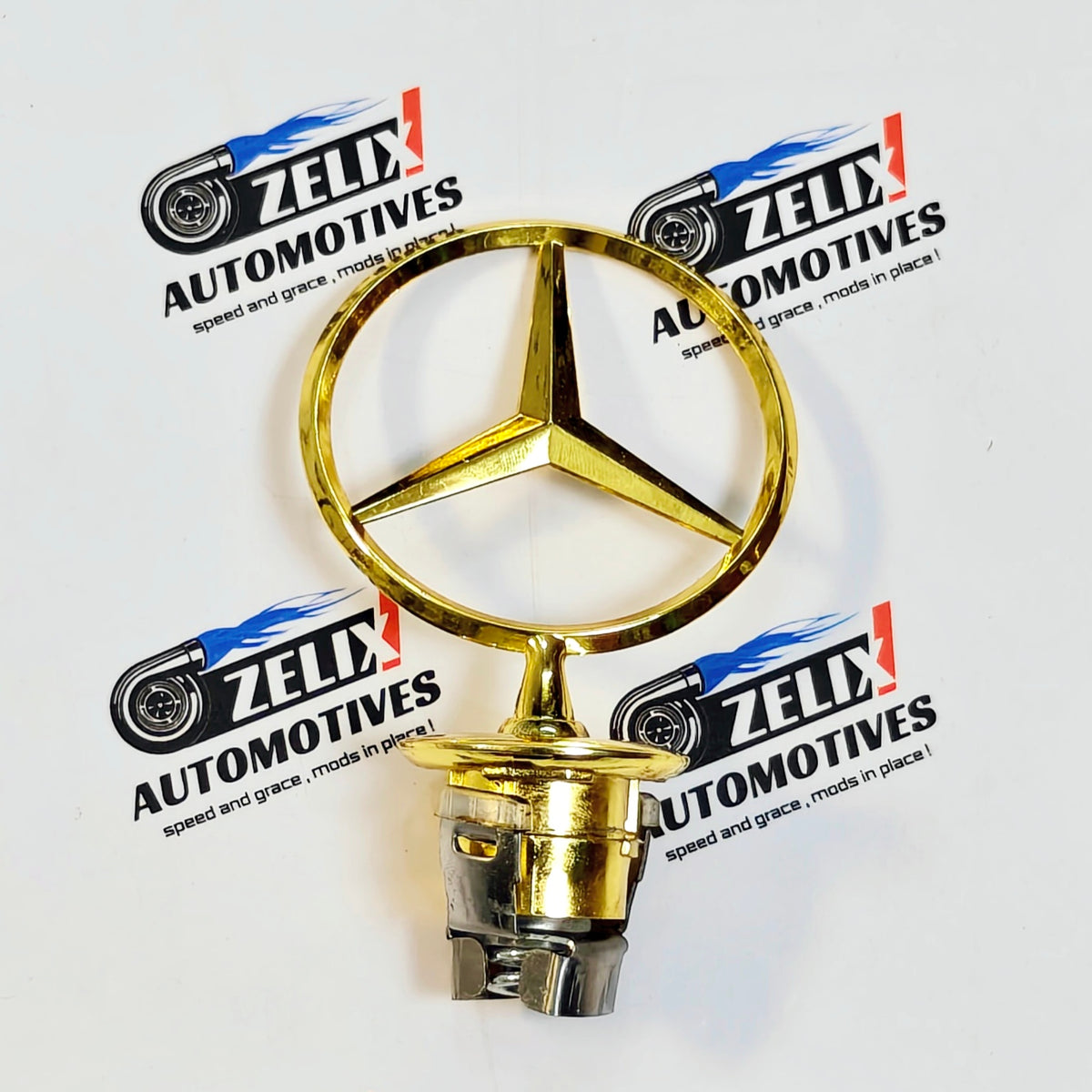 Mercedes-Benz Front Bonnet Standing Logo | Premium Finish
