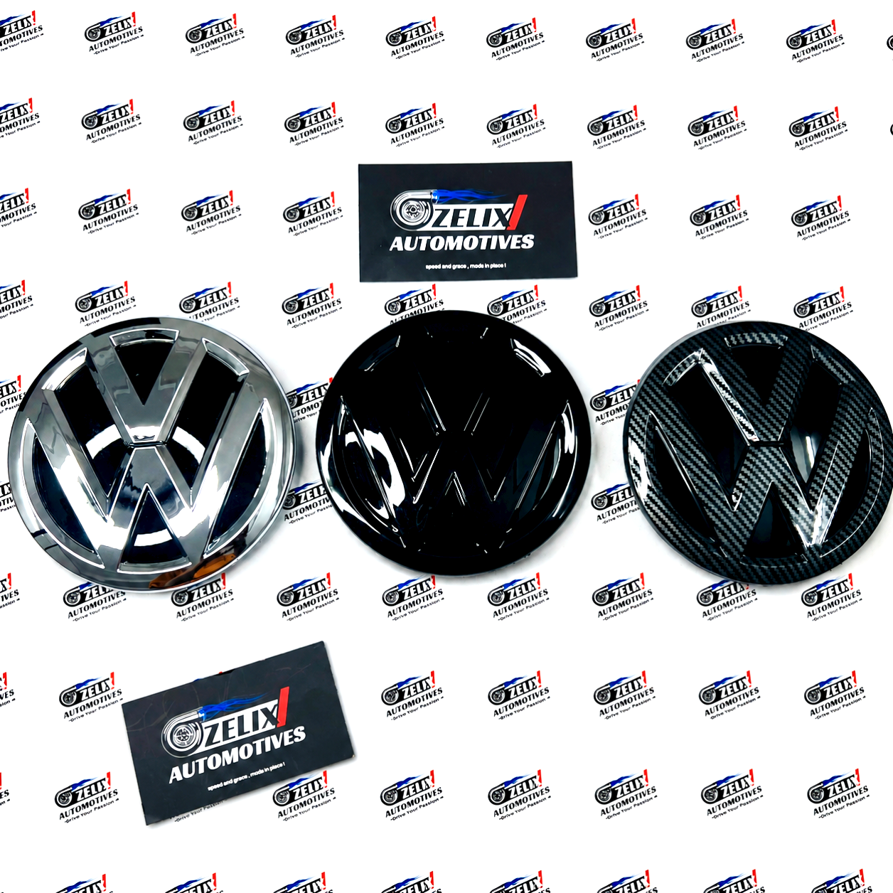 VW Jetta Front Grill Logo Emblem | Compatible with MK6–MK7