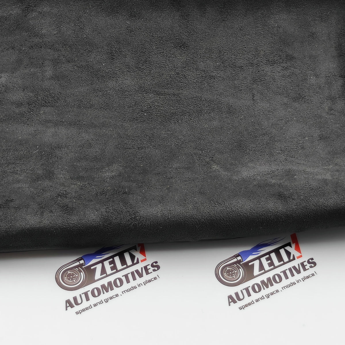 Black Alcantara Finish Car Interior Wrap | Enhance Luxury Look