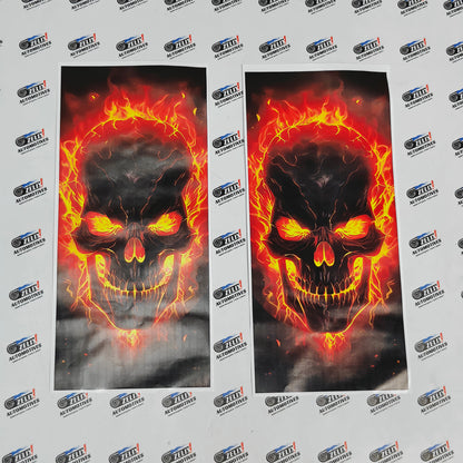 Car Side Panel Stickers Pair | Joker, Ghost Rider & Batman Designs