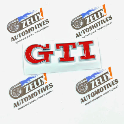 VW Polo GTI Badges | Easy Peel & Stick