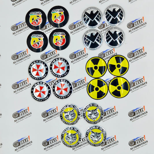 Wheel Stickers Sporty Designs | Universal Fit