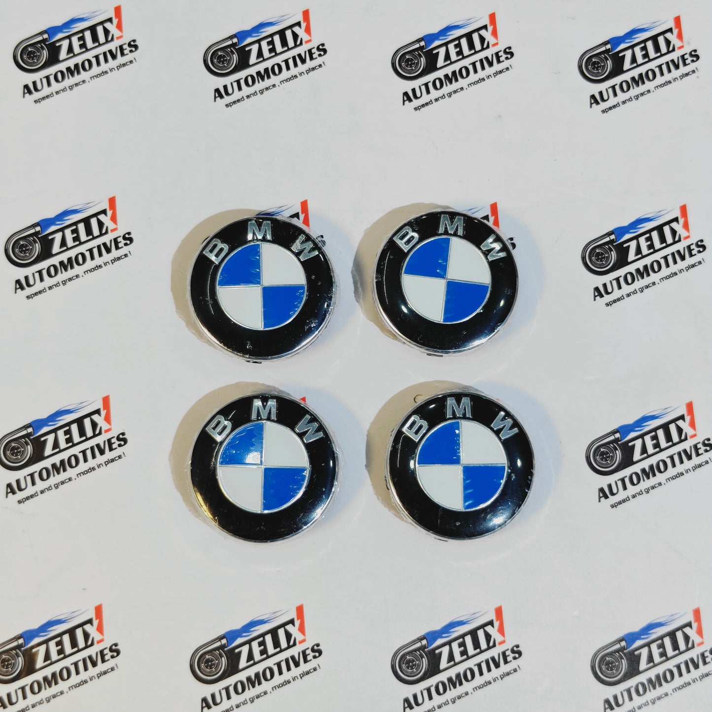 BMW Wheel Center Caps Set of 4 | Outer Diameter (56mm)