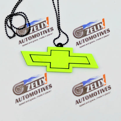 Neon Fluorescent Car Mirror Hanging For Ford,Nissan,Mitsubishi & Chevrolet