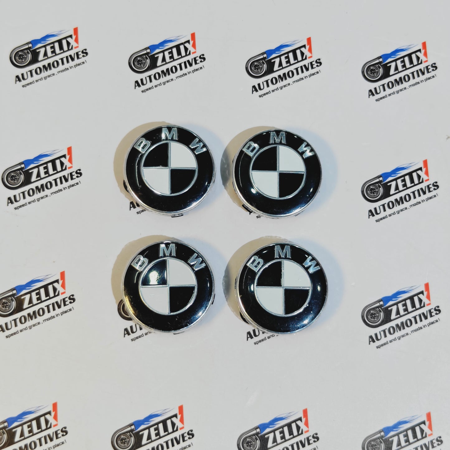 BMW Wheel Center Caps Set of 4 | Outer Diameter (56mm)