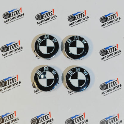 BMW Wheel Center Caps Set of 4 | Outer Diameter (56mm)