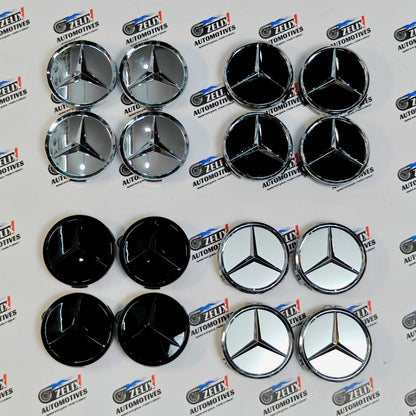 Mercedes-Benz Wheel Caps Outer Diameter 78 mm