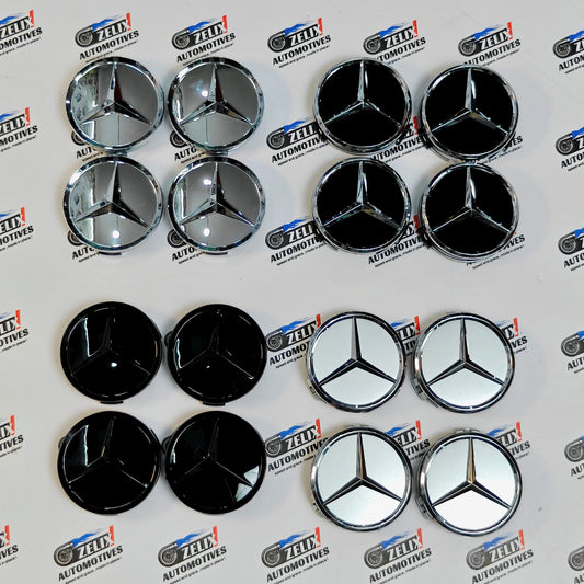 Mercedes-Benz Wheel Caps Outer Diameter 78 mm