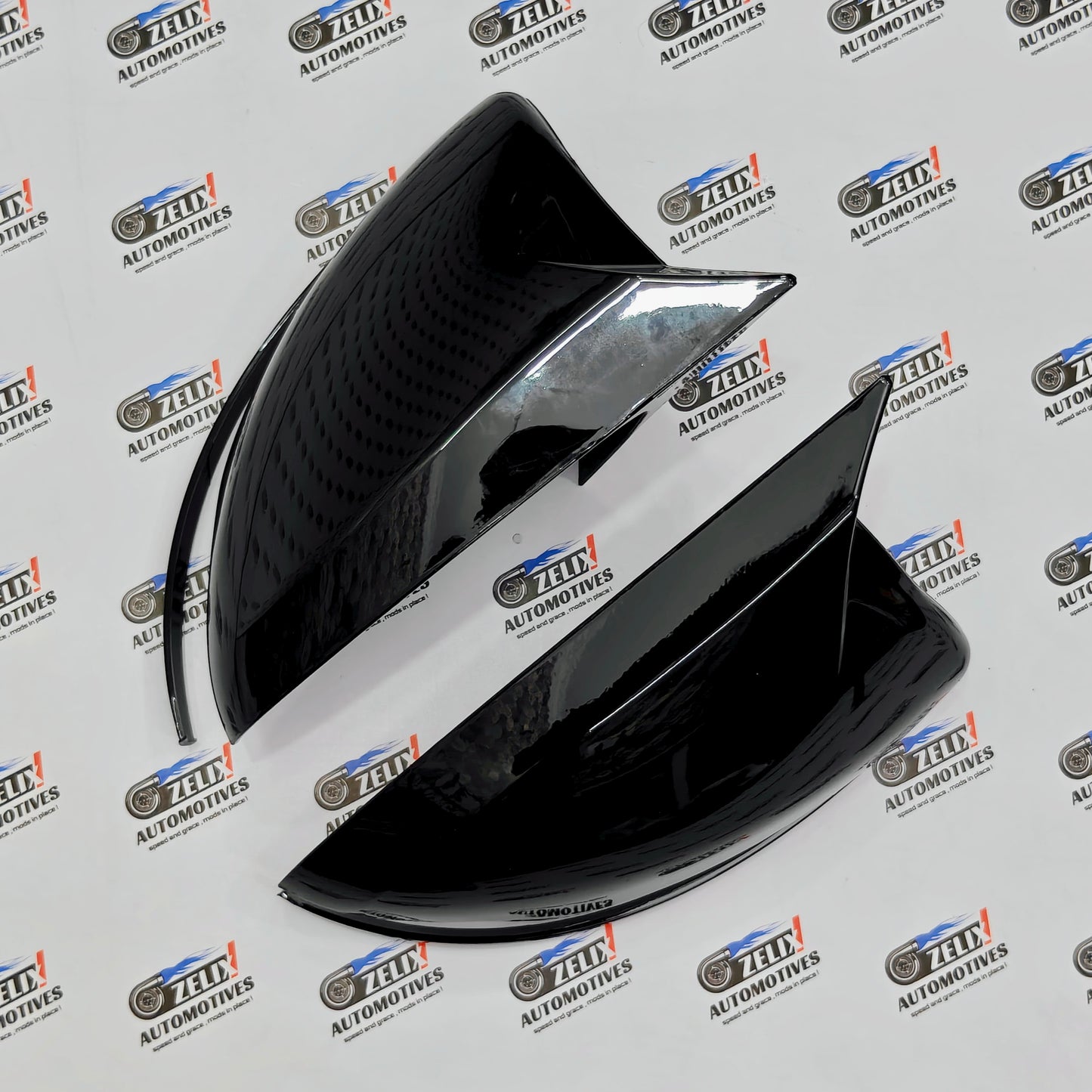 Mercedes Benz W213 C-Class Side Mirror Covers With Indicators Fits 2017+ Models