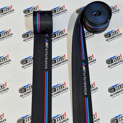 BMW M-Style Seat Belts (Pair) | Universal Fit
