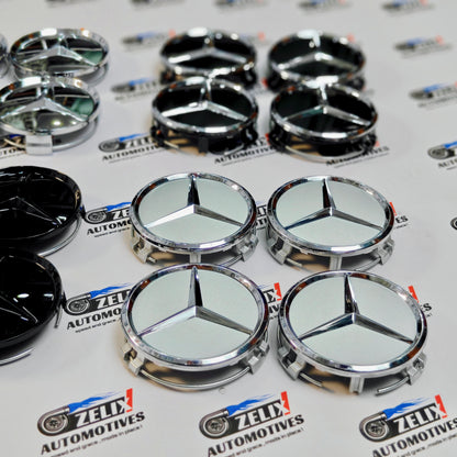 Mercedes-Benz Wheel Caps Outer Diameter 78 mm