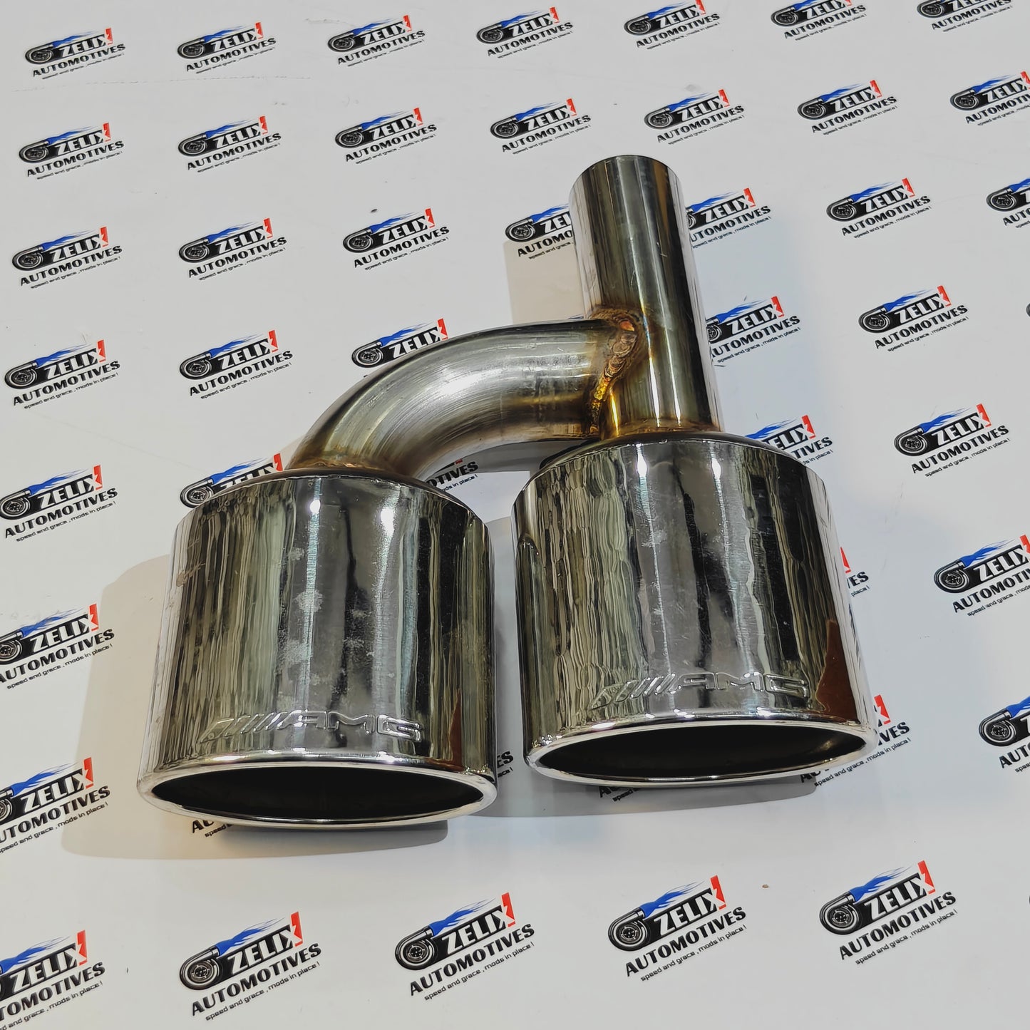 Mercedes Benz AMG Style Dual Exhaust Tip | (Sold Individually)