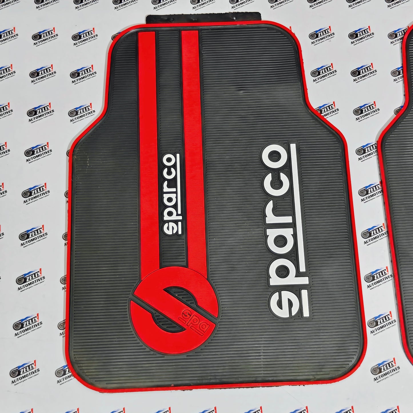 Sparco Car Mats Set of 4 | Red in Two Design Options