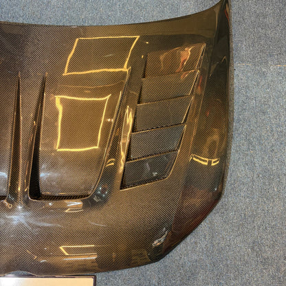VW Polo 4-Vent Design Hood | Original Carbon Fiber