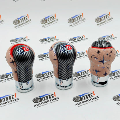 GR-Sports Alcantara Gear Knob | Compatible For Toyota Cars