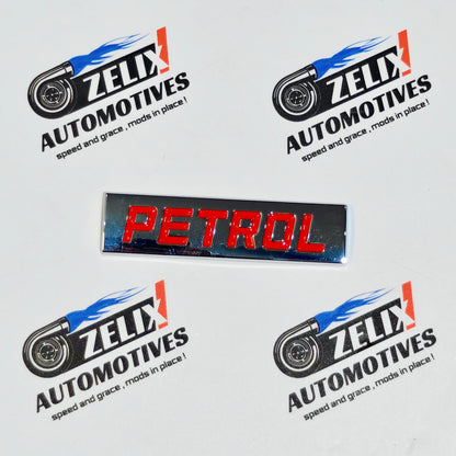 Petrol & Diesel Exterior Badges | Premium Finish
