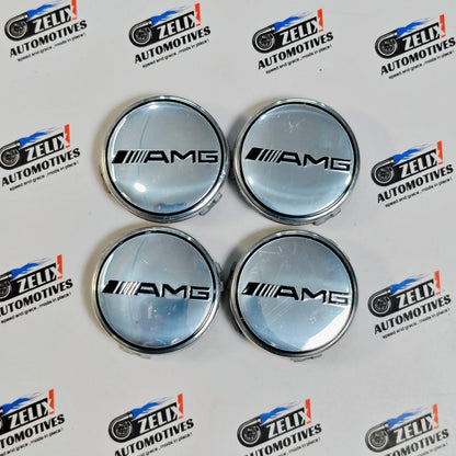 Mercedes AMG Wheel Caps | Outer Diameter 75.8-mm