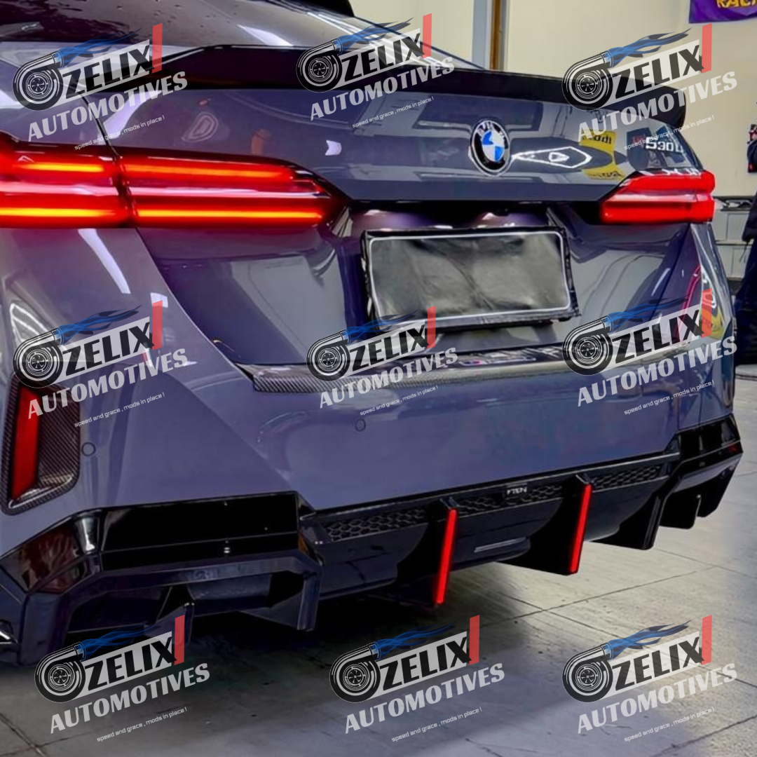V-TEN Rear Sporty Diffuser For BMW 5 Series G60 & G68 | Imported