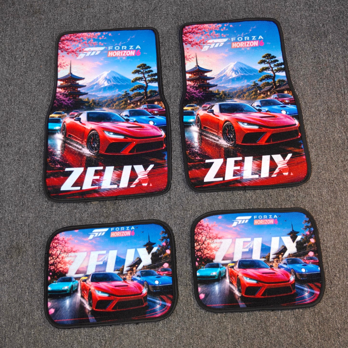 Forza Horizon-6 Car Floor Mats | Premium Aesthetics Upgrade