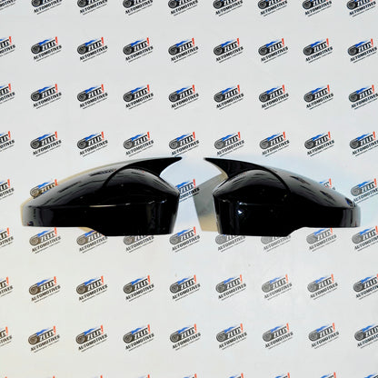 VW Virtus & Skoda Slavia Batman-Style Mirror Covers | Also Compatible with Taigun & Kushaq