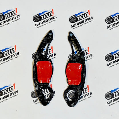 VW Polo Forged Carbon Paddle Shifter Extenders | Fits 2010+ ABS Build