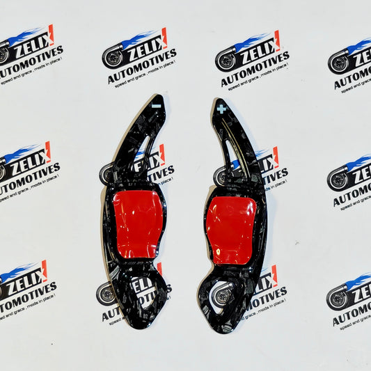 VW Polo Forged Carbon Paddle Shifter Extenders | Fits 2010+ ABS Build