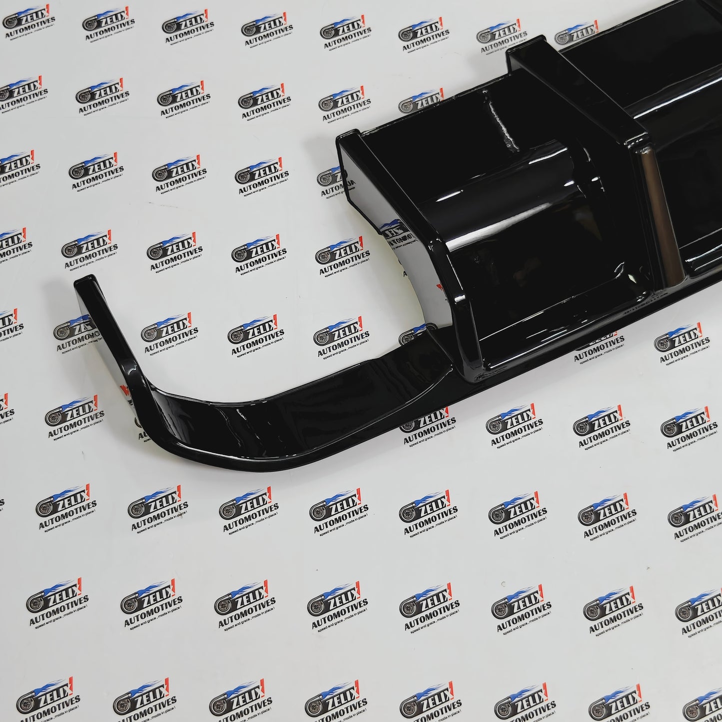 Rear Diffuser For BMW 3-Series F30 Smoke Brake Light