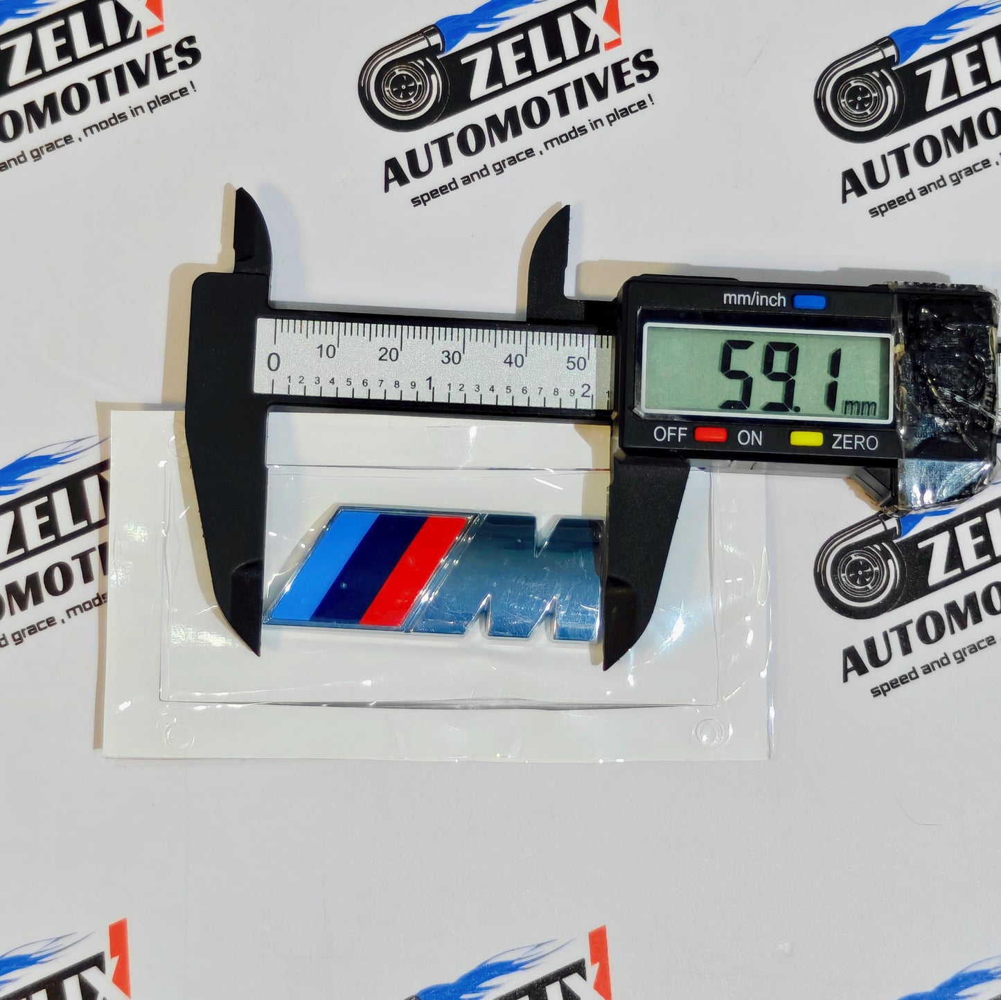 BMW M-Performance Badges | 59mm (Length)