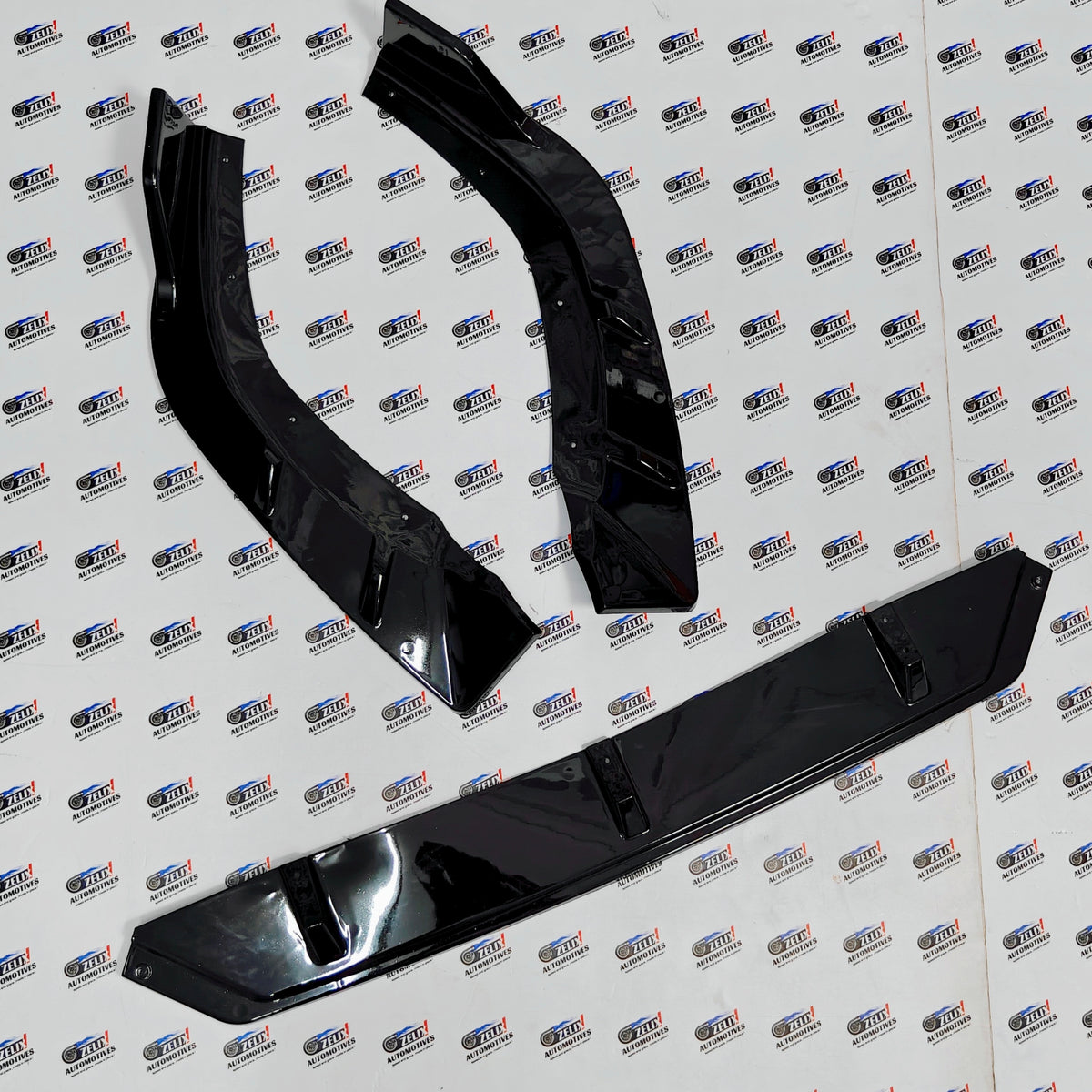 Hyundai Verna Splitter & Diffuser Combo | Compatible with 2023+
