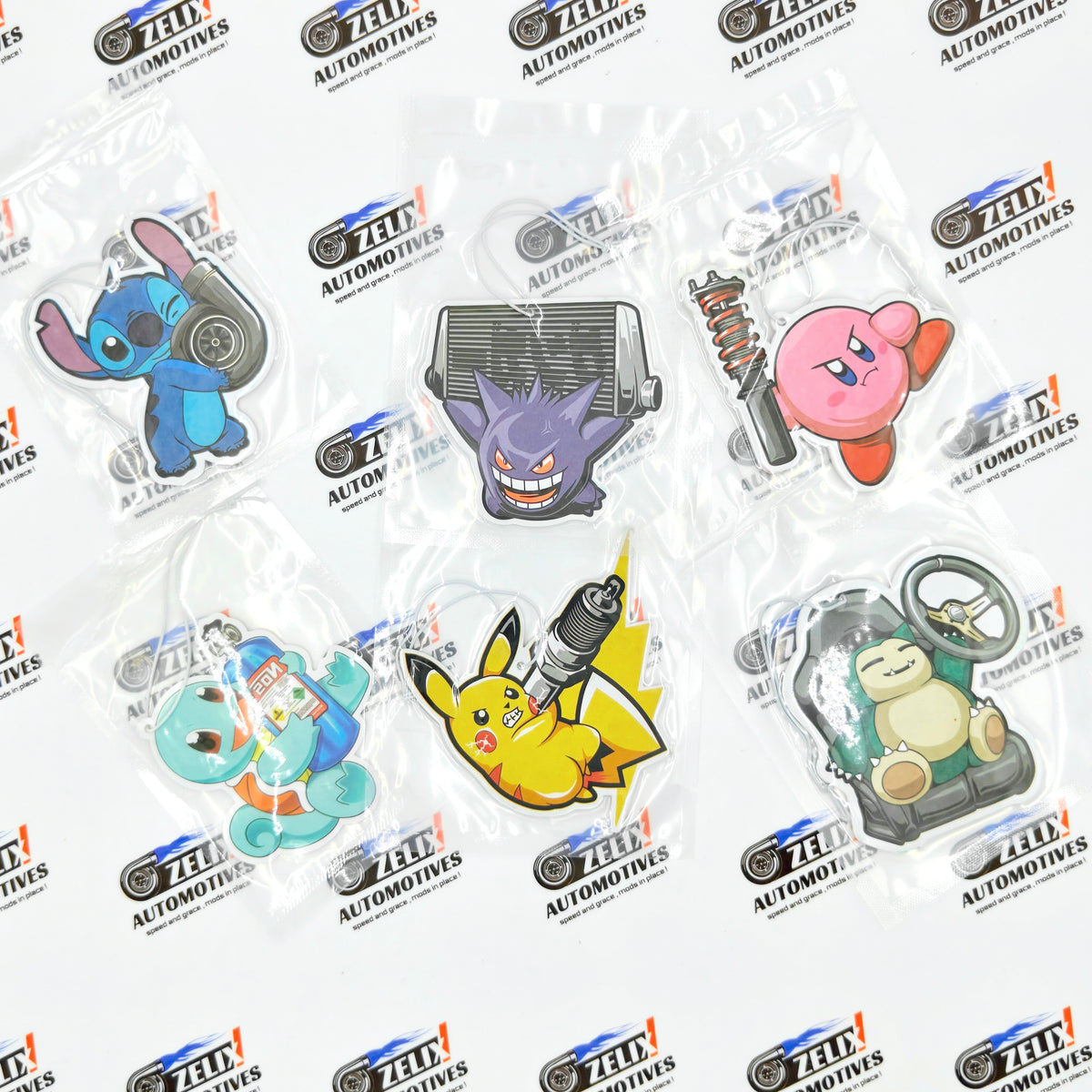 Car Mirror Hanging Perfumes | Pokemon Collection