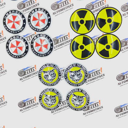 Wheel Stickers Sporty Designs | Universal Fit